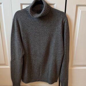 Banana Republic Gray Cashmere turtleneck Sweater for Men